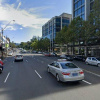 Outside parking on Pacific Highway in St Leonards New South Wales