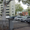 Outdoor lot parking on Queens Road in Melbourne Central Business District Victoria