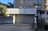 Secured Park next to the Burwood station
