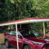 Carport parking on Roscoe Street in Bondi Beach New South Wales