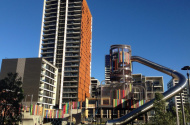 Indoor car park in Waterloo, Zetland, NSW, Australia