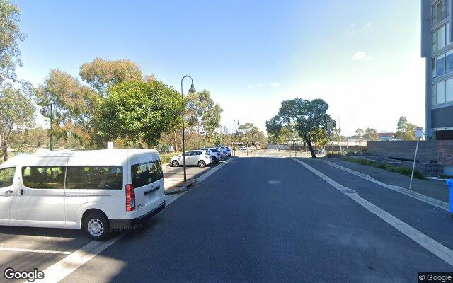 Secure car parking in front of Flemington racecourse