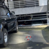 Outdoor lot parking on St Kilda Rd in Melbourne