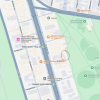 Outdoor lot parking on St Kilda Road in Melbourne Central Business District Victoria