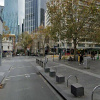 Undercover parking on Swanston Street in Melbourne Central Business District Victoria