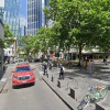 Undercover parking on Swanston Street in Melbourne Central Business District Victoria