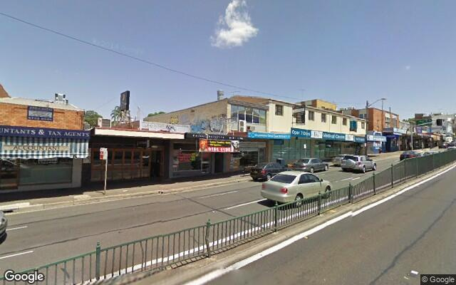 Drummoyne - Central location at bus stop.