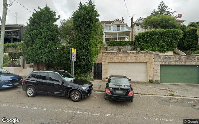 Parking in front of lock up garage.