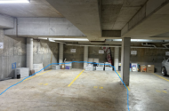 Indoor secure car space one or two