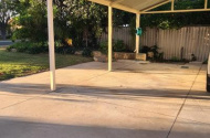 Carport parking space, close to Airport, with security camera