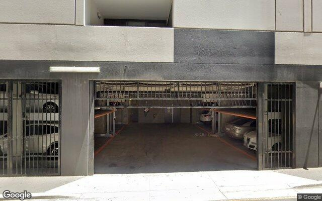 Stacker parking in Waymouth St Adelaide