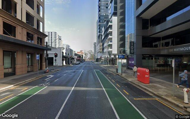 Secure Reserved Parking on Waymouth St