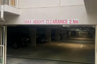 Secure car park at Kangaroo Point near ferry stop