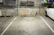 Private underground car parking space with fob access and private residential lift South Yarra