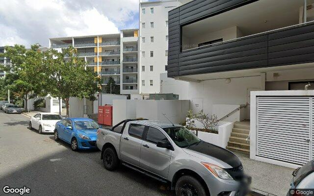 Undercover Carpark in Newstead (for MODE APARTMENTS RESIDENT ONLY) car park entry from Wyatt street