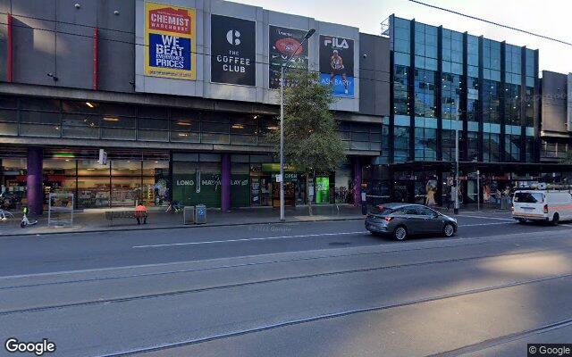 Covered parking available exactly opposite southern cross station.