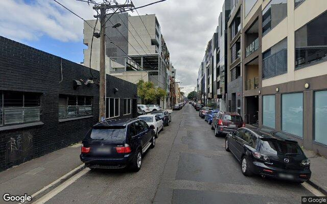 Private underground car parking space with fob access and private residential lift South Yarra