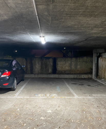 Undercover parking on Doris Street in North Sydney New South Wales