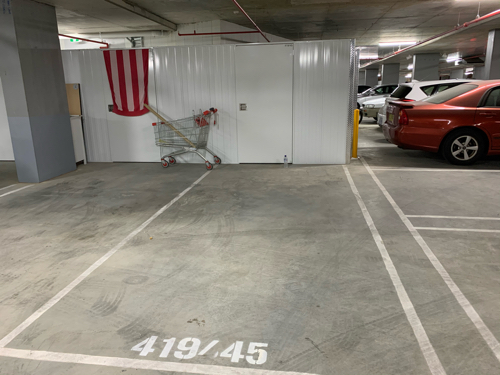 Parking space near Canberra center