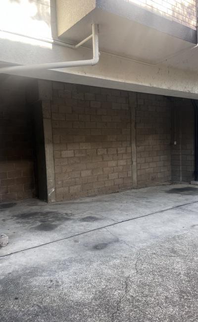 Large undercover parking space, can fit Ute or small van