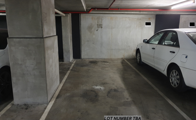 Indoor lot parking on Collins St in Melbourne Victoria Indoor lot parking on Collins St in Melbourne Victoria
