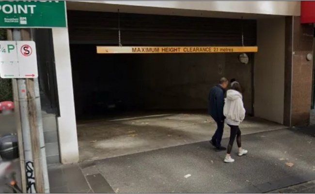 Great parking space in Melbourne CBD