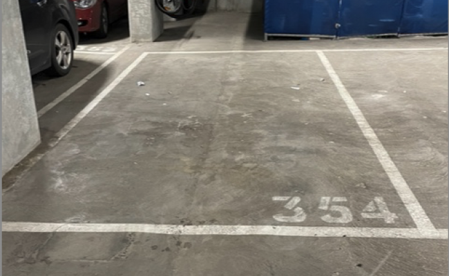 Indoor lot parking on A'beckett Street in Melbourne Victoria Indoor lot parking on A'beckett Street in Melbourne Victoria
