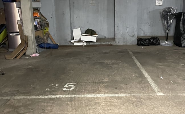 Indoor lot parking on Drewery Lane in Melbourne Victoria Indoor lot parking on Drewery Lane in Melbourne Victoria