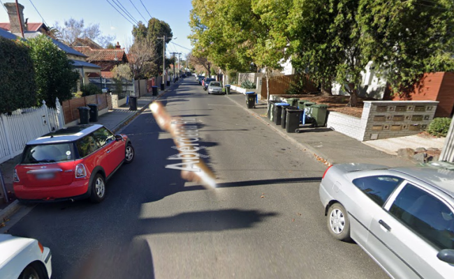 Outside parking on Aberdeen Road in Prahran Victoria Outside parking on Aberdeen Road in Prahran Victoria