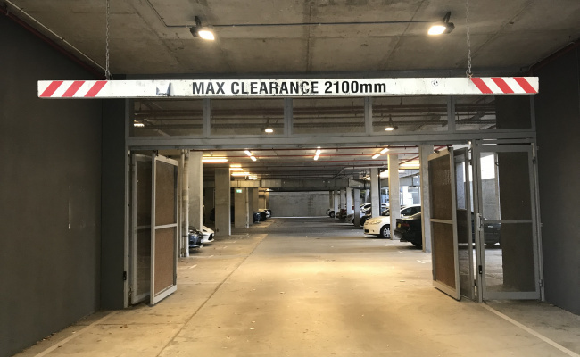 Secure, covered car-parking space close to CBD.