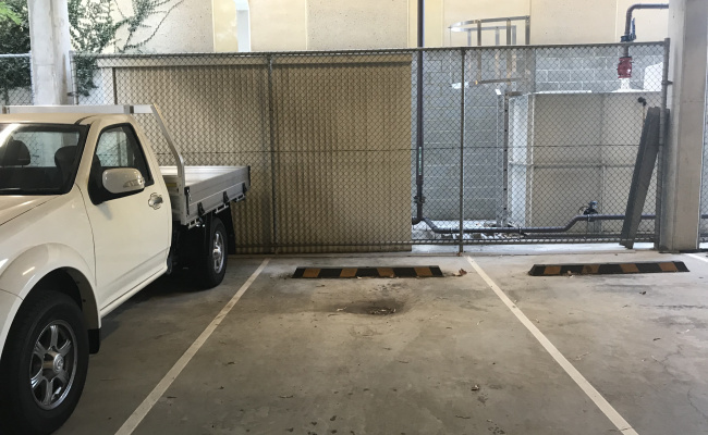Secure, covered car-parking space close to CBD.