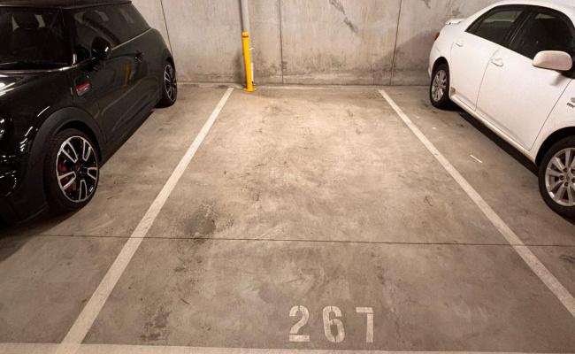 Indoor lot parking on Adderley Street in West Melbourne Victoria