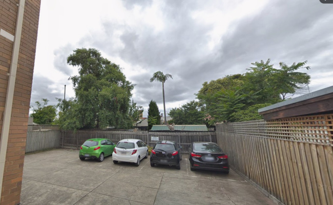 Outdoor lot parking on Affleck Street in South Yarra Victoria Outdoor lot parking on Affleck Street in South Yarra Victoria