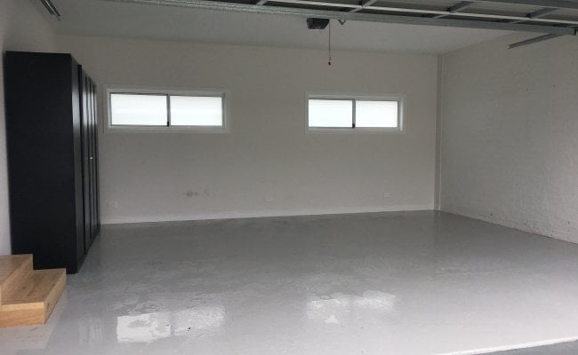 Clean fresh modern car space in secure locked up garage. Excellent storage for a collectors car