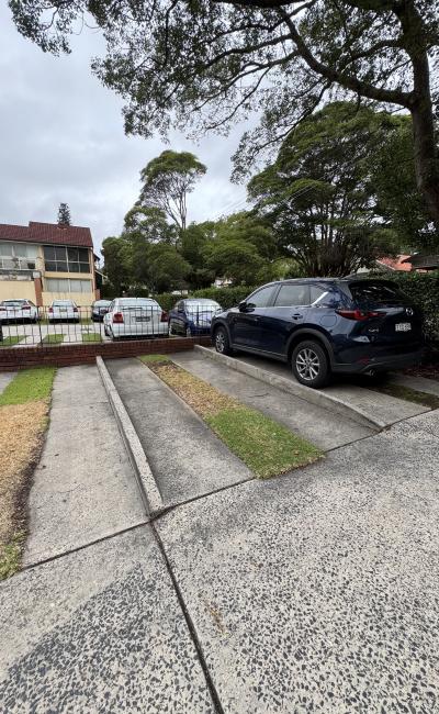 Outdoor lot parking on Alexandra Street in Drummoyne New South Wales Outdoor lot parking on Alexandra Street in Drummoyne New South Wales