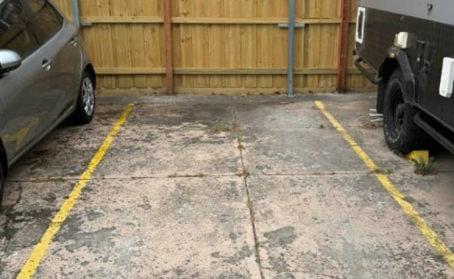 Outdoor lot parking on Alfred Square in St Kilda Victoria