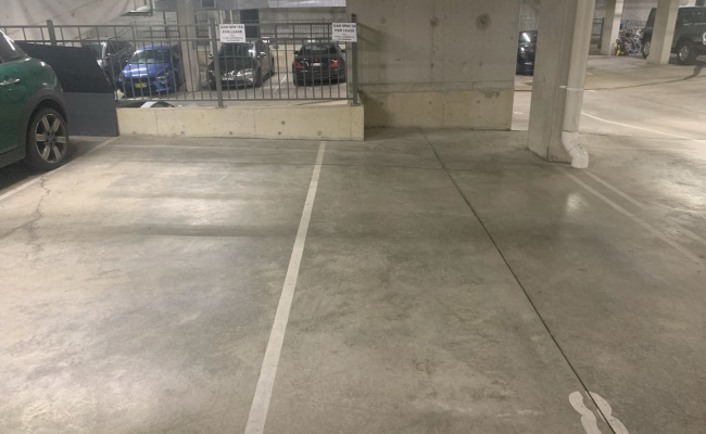 Indoor lot parking on Alfred Street North in Sydney Indoor lot parking on Alfred Street North in Sydney