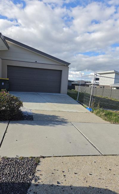 Driveway parking on Alison Burton Rise in Taylor Australian Capital Territory