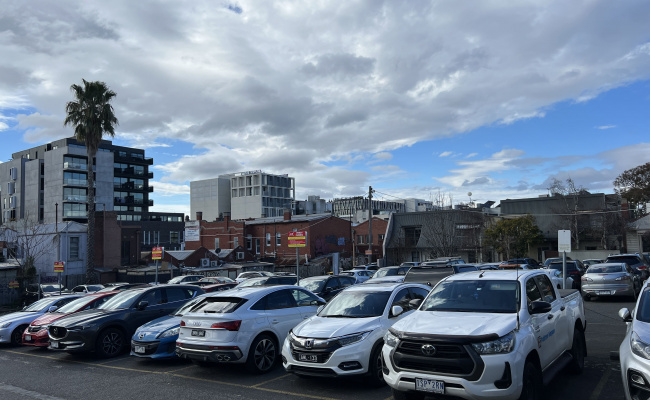 Outdoor lot parking on Allowah Terrace in Richmond Victoria Outdoor lot parking on Allowah Terrace in Richmond Victoria