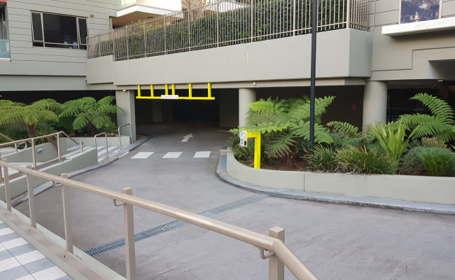 Secure undercover parking near Macquarie Centre