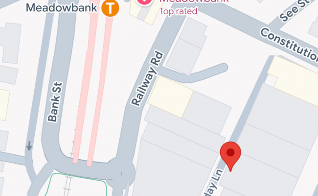 5 minutes from Meadowbank station