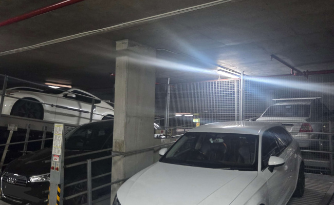 Indoor lot parking on Anzac Parade in Kensington New South Wales Indoor lot parking on Anzac Parade in Kensington New South Wales