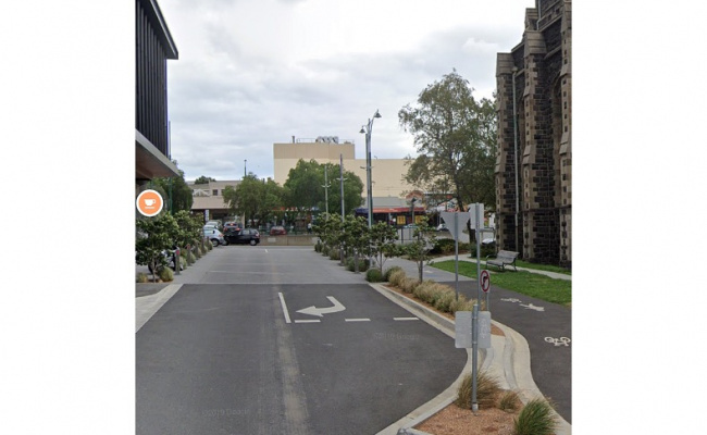Private car park only 50 meters from Box Hill Train station