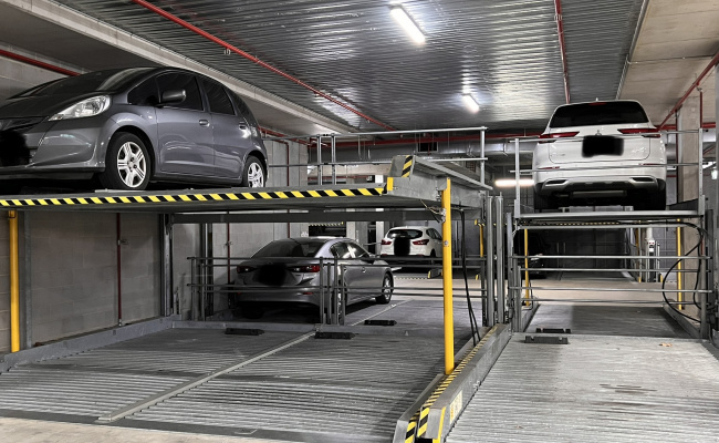 Safe Central Secure Parking Stacker Space, Box Hill