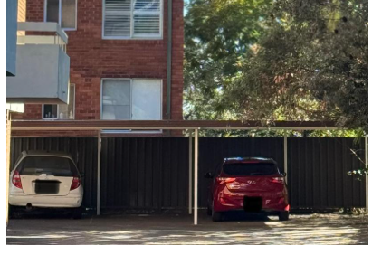 Undercover parking on Bank Street in Meadowbank New South Wales Undercover parking on Bank Street in Meadowbank New South Wales