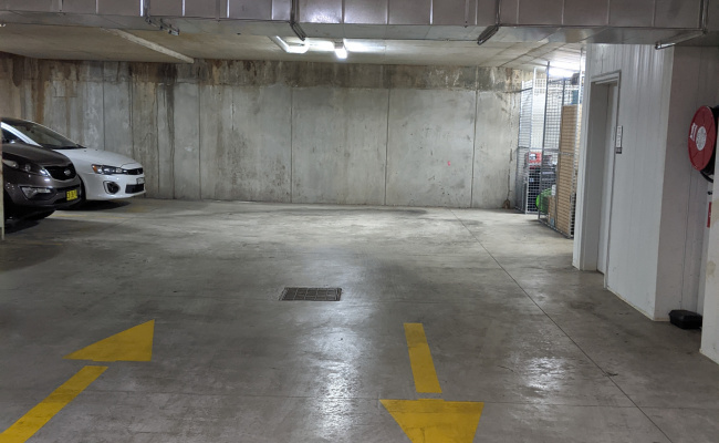 Convenient indoor car parking lot near train station in Penrith suburb
