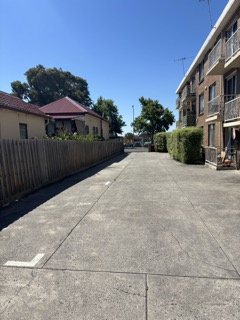 Convenient parking space next to Sydney road