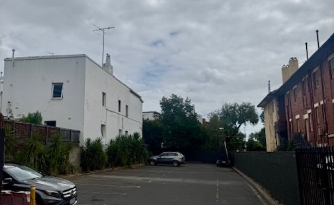 Indoor lot parking on Barkly Street in St Kilda Victoria
