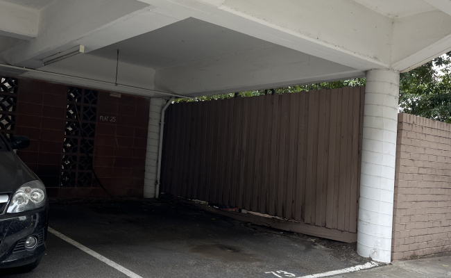 Covered Parking Space Near Hawksburn Station