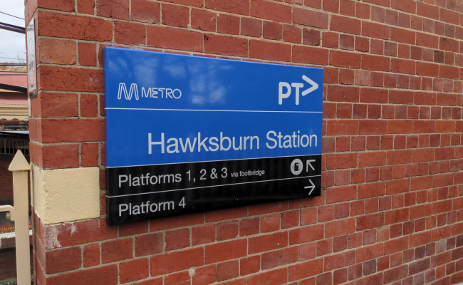 Covered Parking Space Near Hawksburn Station